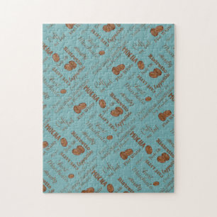 Brown Coffee Grains Caffeine Lover Drink Names Jigsaw Puzzle