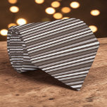 Brown Color Stripes Necktie<br><div class="desc">This eye-catching necktie features a vibrant color with bold stripes,  perfect for adding a pop of energy to any outfit. Whether it's for a special occasion or everyday wear,  this stylish accessory is sure to make a statement.</div>