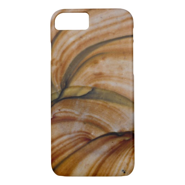 Brown coloured Deschutes Jasper Case-Mate iPhone Case (Back)