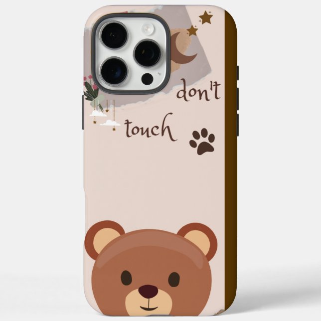 Brown combo case, Apple iPhone 16 Pro, Barely Case-Mate iPhone Case (Back)