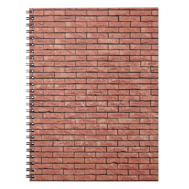 Brown concrete brick notebook (Front)
