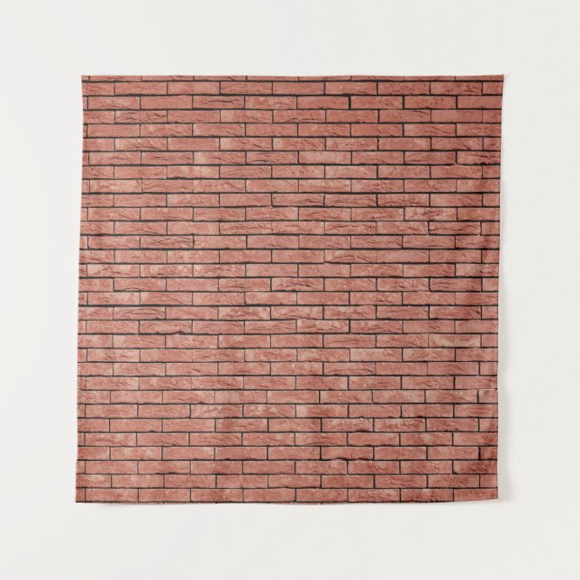 Brown concrete brick tapestry (Front)