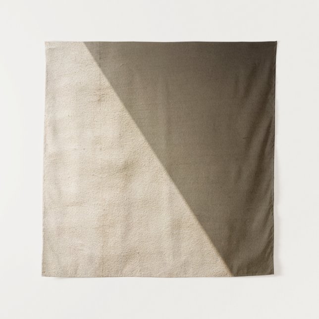 Brown concrete wall tapestry (Front)