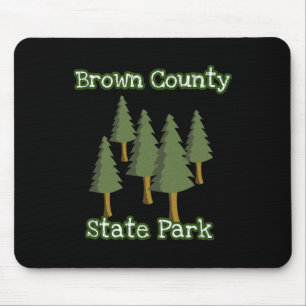 Brown County State Park Indiana Forest Woods Campi Mouse Pad