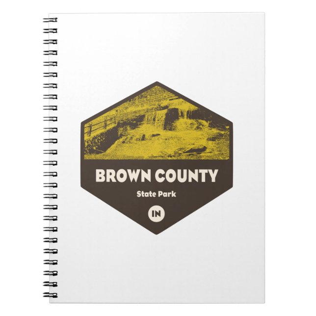 Brown County State Park Indiana Notebook (Front)