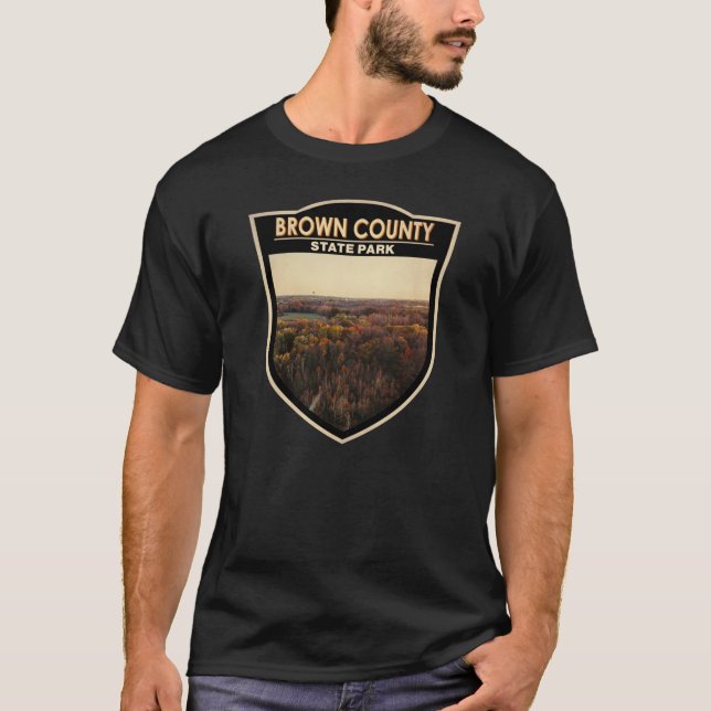 Brown County State Park Indiana Vintage T-Shirt (Front)
