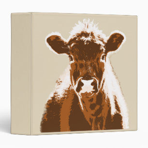 Brown Cow Farm Animal Binder
