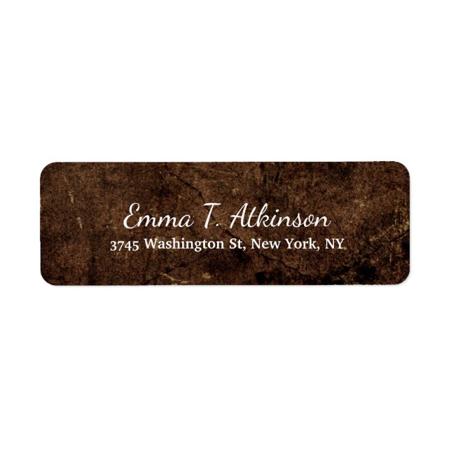 Brown Creative Handwriting Script Modern (Front)