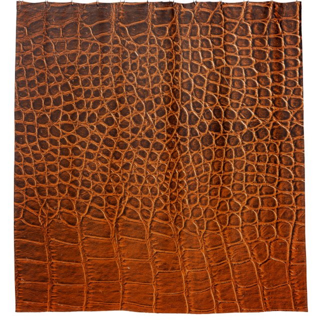 Brown crocodile leather (Front)
