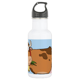 Brown Dairy Cow 532 Ml Water Bottle