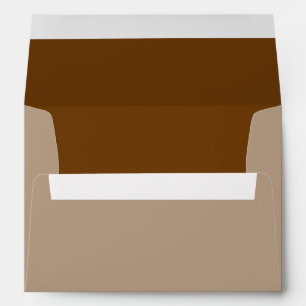 Brown Decor Colour You Can Customize Envelopes