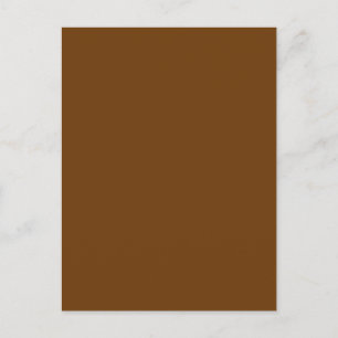 Brown Decor Colour You Can Customize Postcard