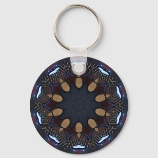 Brown Design Keychain