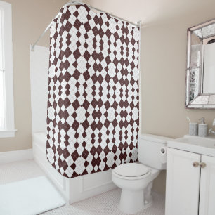 Brown Diamond Checker Pattern