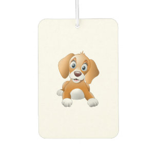 Brown dog clipart air freshener