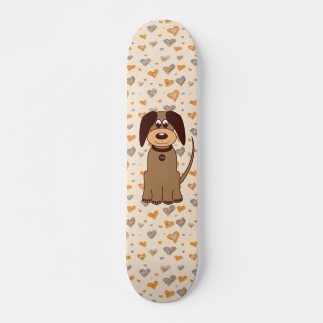 Brown Dog Skateboard (Front)