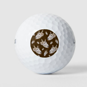 Brown Donkey Pattern, Golf Balls