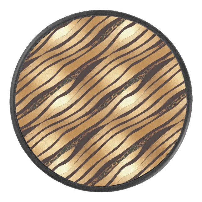 Brown d'or Leopard Poster de animal raypes (Devant)