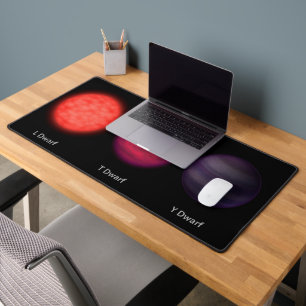 Brown Dwarfs As Seen By An Interstellar Traveler. Desk Mat
