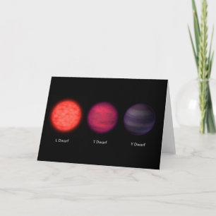 Brown Dwarfs As Seen By An Interstellar Traveller. Card