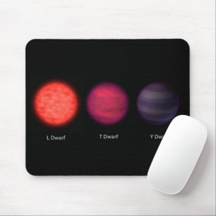 Brown Dwarfs As Seen By An Interstellar Traveller. Mouse Pad