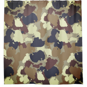 Brown Earth Tones Military Camouflage
