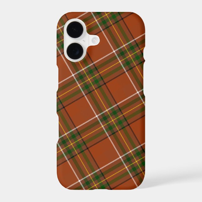 Brown Earthy Plaid Tartan  (Back)
