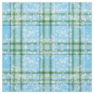 Brown Earthy Plaid Tartan  Fabric