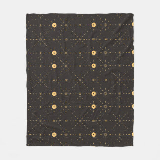 Brown Elegant Seamless Design for Blankets. Fleece Blanket