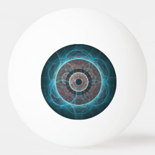 Brown-Eyed Beauty Ping Pong Ball