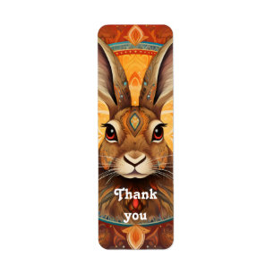 Brown eyed Solarpunk Bunny