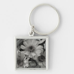 Brown Eyed Susan Flowers Keychain