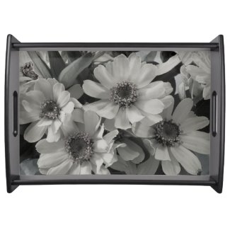 Brown Eyed Susan Flowers Serving Tray