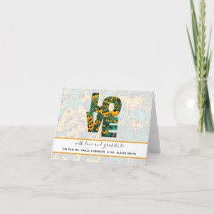 Brown-eyed Susan’s LOVE Thank You Card