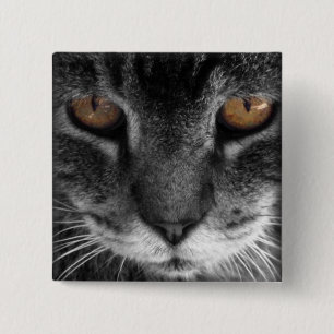 brown eyes 2 inch square button