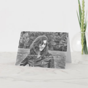 BROWN EYES Greeting Card