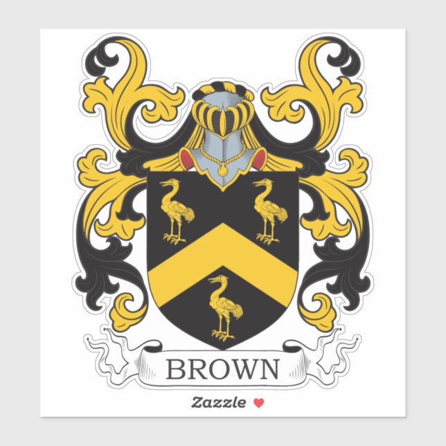 Brown Family Crest (Sheet)