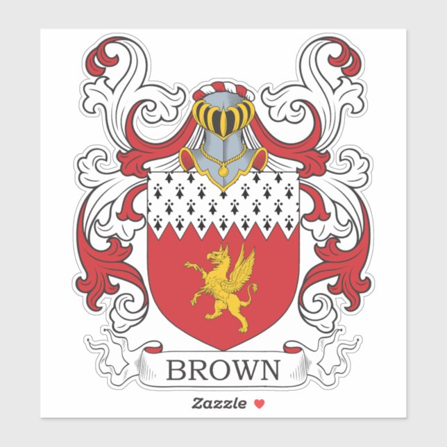 Brown Family Crest (Sheet)