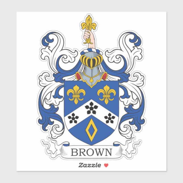 Brown Family Crest (Sheet)