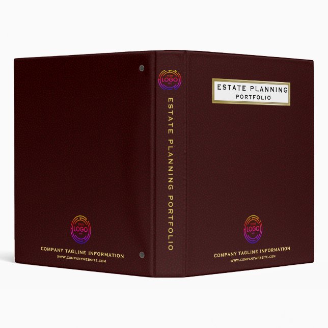 Brown Family Trusts Estate Planning Portfolio Binder (Background)