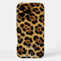 ​Brown Faux Tiger Fur Animal Print iPhone Case