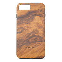 Brown Faux Wood Texture Modern Design