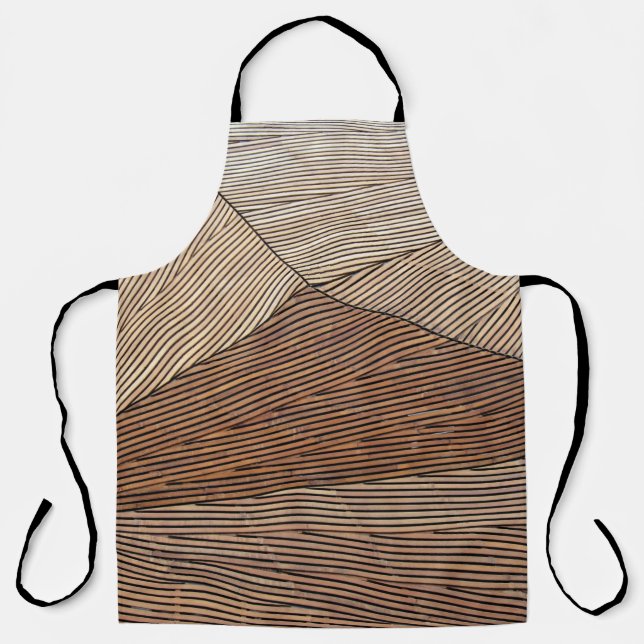 Brown field apron (Front)