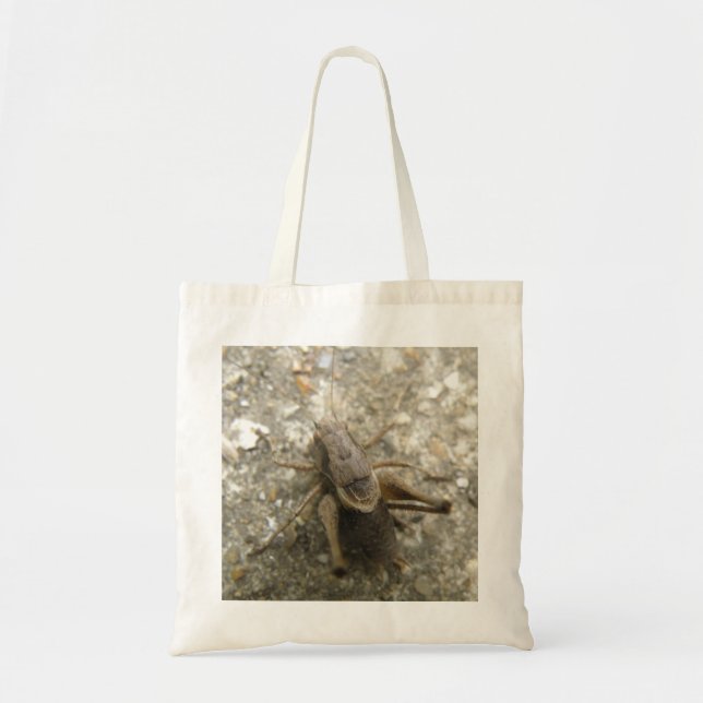 Brown Field Cricket Tote Bag (Front)