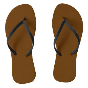 Brown Flip Flops