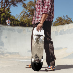 Brown Forest Dream #1 #decor #art Skateboard
