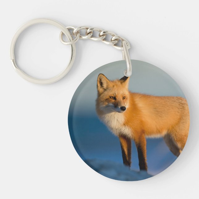 Brown Fox Keychain (Front)