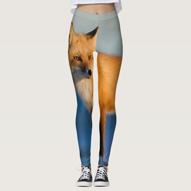 Brown Fox Leggings (Front)