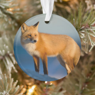 Brown Fox Ornament
