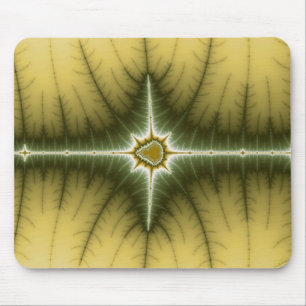 Brown - Fractal Mousepad